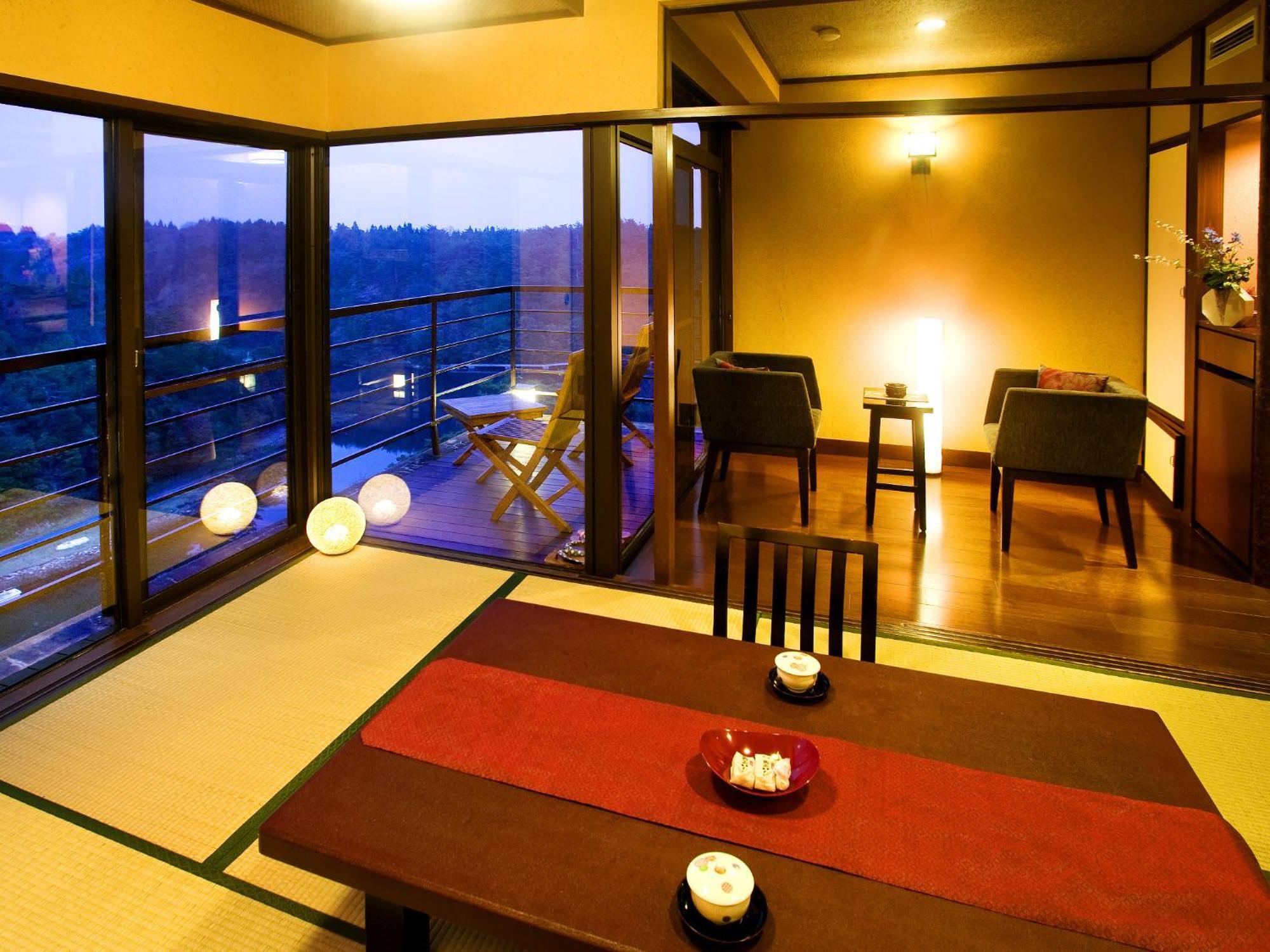 Noto Hyakurakusou Hotel Værelse billede